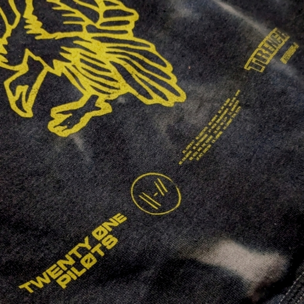 TWENTY ONE PILOTS Bandito Acid Wash Hoodie